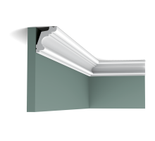 Плинтус потолочный без орнамента C322