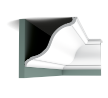 Плинтус потолочный без орнамента C335