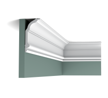 Плинтус потолочный без орнамента C339