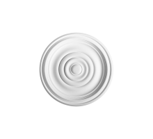 Гладкая потолочная розеткаR08