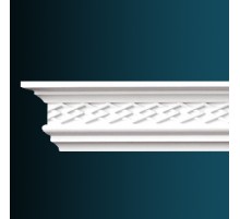 потолочный плинтус с орнаментом Гибкий AA011F
