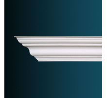Плинтус потолочный без орнамента Гибкий AB108F