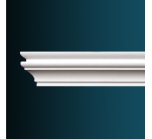 Плинтус потолочный без орнамента Гибкий AB115F