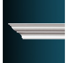 Плинтус потолочный без орнамента Гибкий AB117F