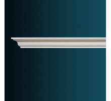 Плинтус потолочный без орнамента Гибкий AB135F