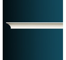 AB210 Плинтус потолочный без орнамента