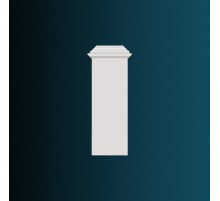 Основание для пилястры пилястры из полиуретана D3534