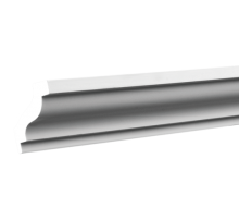 Плинтус потолочный без орнамента 1.50.103