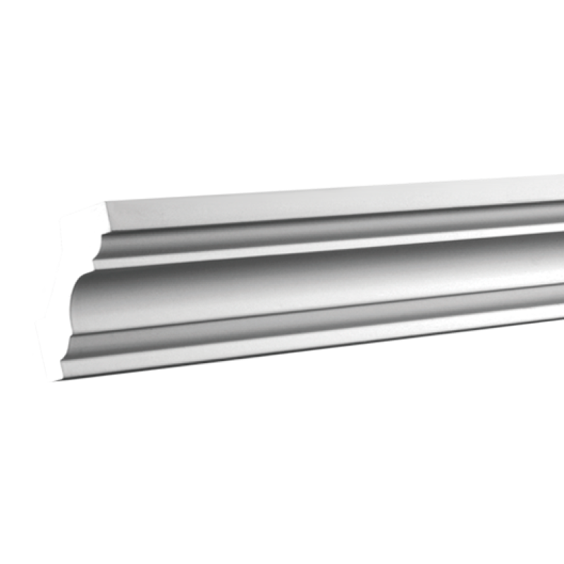 Плинтус потолочный без орнамента 1.50.115