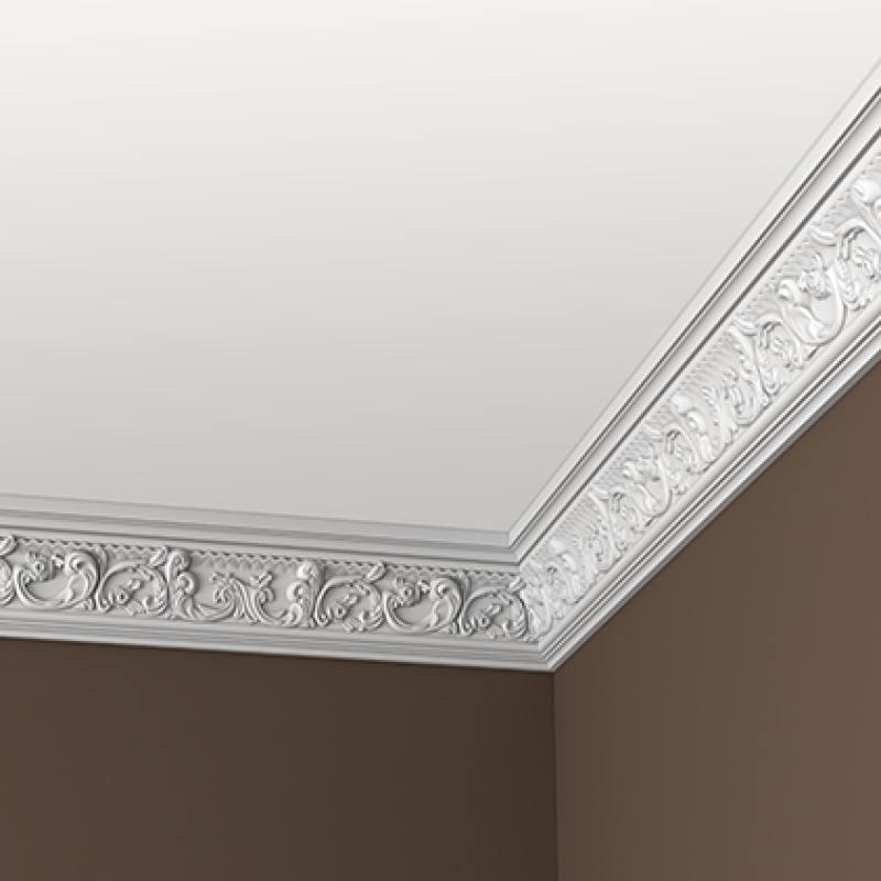 потолочный плинтус с орнаментом 1.50.124