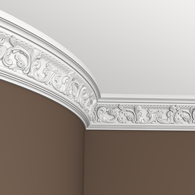 потолочный плинтус с орнаментом 1.50.124