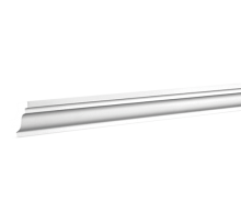 Плинтус потолочный без орнамента 1.50.130