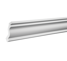 Плинтус потолочный без орнамента 1.50.143