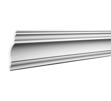 Плинтус потолочный без орнамента 1.50.148