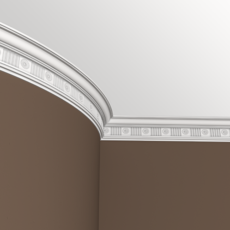 потолочный плинтус с орнаментом 1.50.182 гибкий