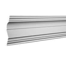 Плинтус потолочный без орнамента 1.50.254