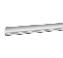 Плинтус потолочный без орнамента 1.50.158