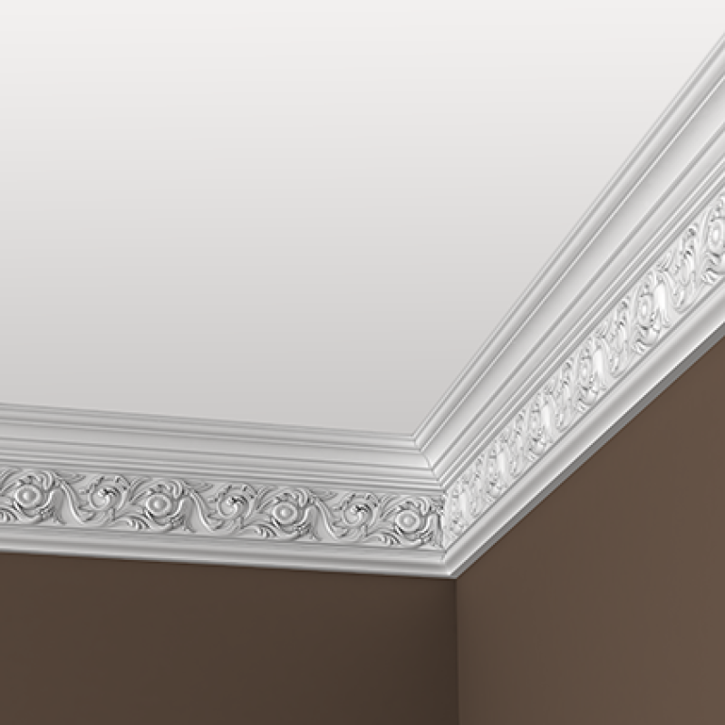 потолочный плинтус с орнаментом 1.50.128