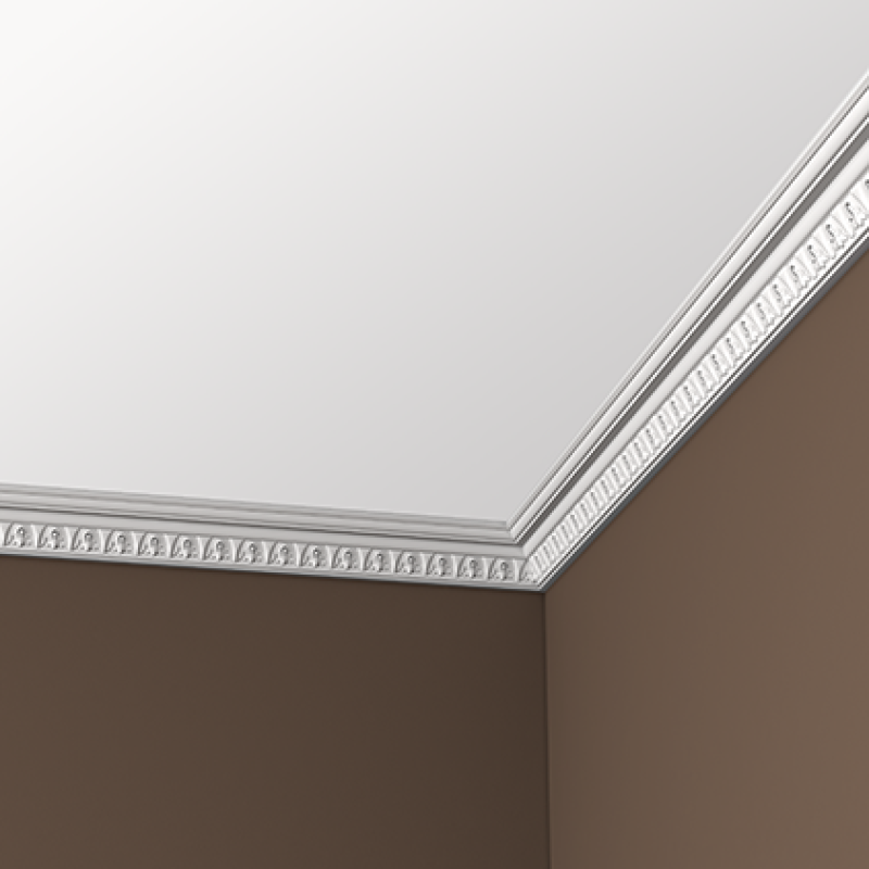 потолочный плинтус с орнаментом 1.50.187 гибкий