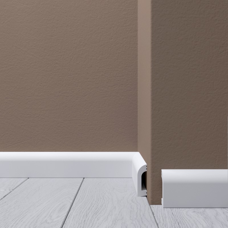 Плинтус напольный  XPS POLYMER Н 12 40/12