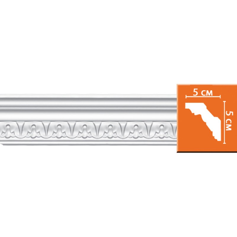 DT9811 плинтус из полиуретана 