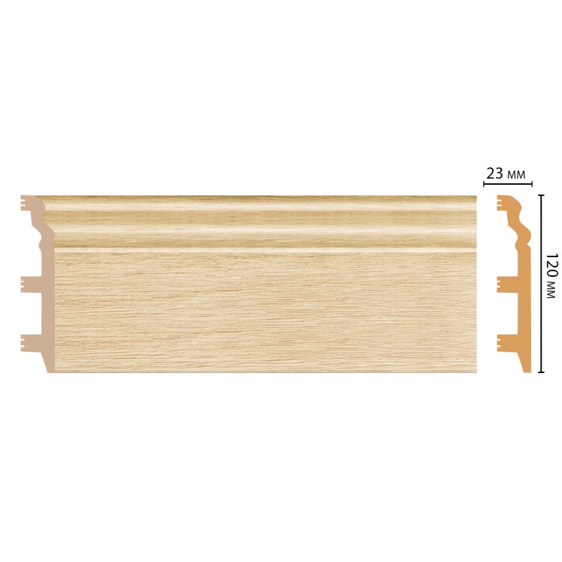 Цветной напольный плинтус D233-71 