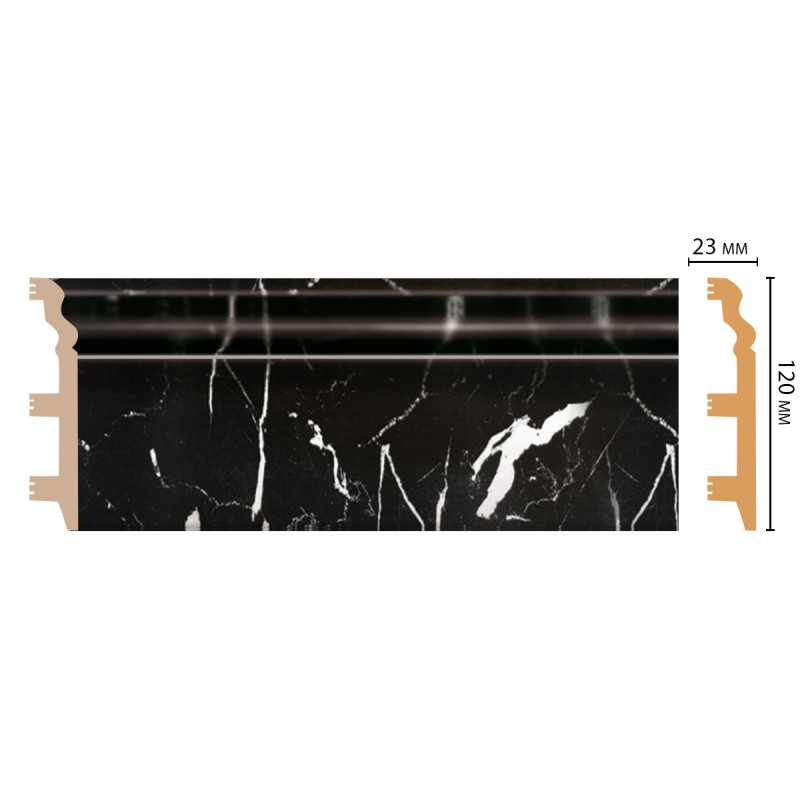 Цветной напольный плинтус D233-78 