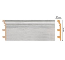 D233-84 ШК/8 Плинтус напольн.DECOMASTER(120*23*2400 мм)