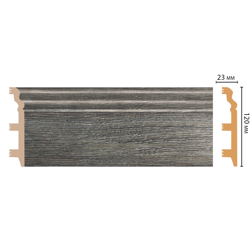 Цветной напольный плинтус D233-87 