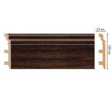 D233-438 ШК/8 Плинтус напольн.DECOMASTER(120*23*2400 мм)