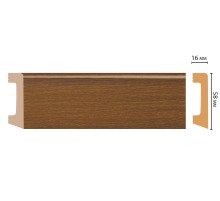 D234-85 ШК/15 Плинтус напольн.DECOMASTER(58*16*2400 мм)