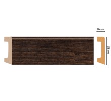D234-966 ШК/15 Плинтус напольн.DECOMASTER(58*16*2400 мм)