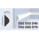 Молдинг Hiwood D60-NP 