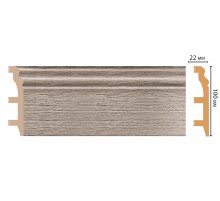 D232-77 ШК/14 Плинтус напольн.DECOMASTER(100*22*2400 мм)