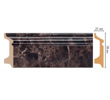 D122-713 ШК/16 Плинтус напольн.DECOMASTER(78*21*2400 мм)