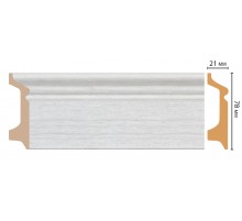 D122-1070 ШК/16 Плинтус напольн.DECOMASTER(78*21*2400 мм)