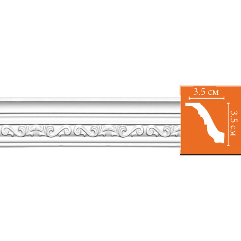 95842 потолочный плинтус с орнаментом DECOMASTER