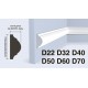 Молдинг Hiwood D50-NP 