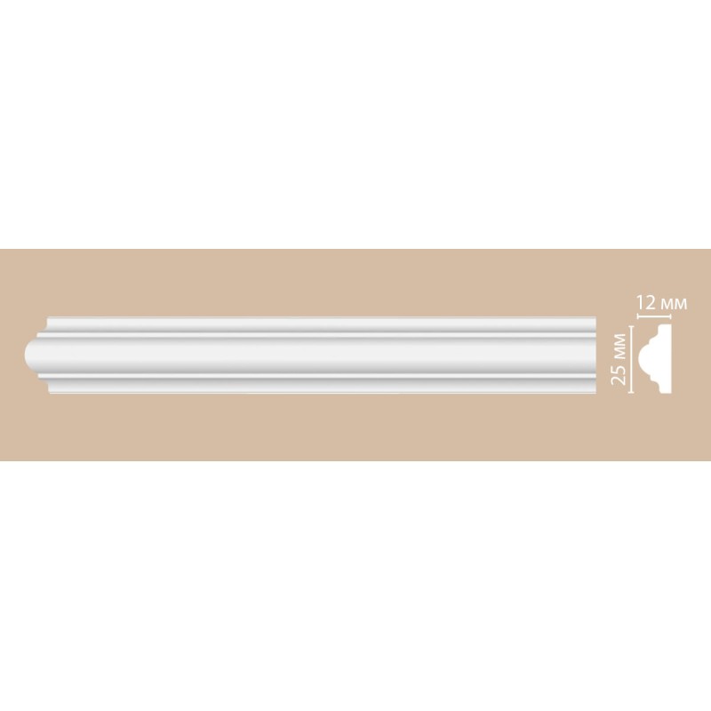Молдинг гладкий 97012 Гибкий