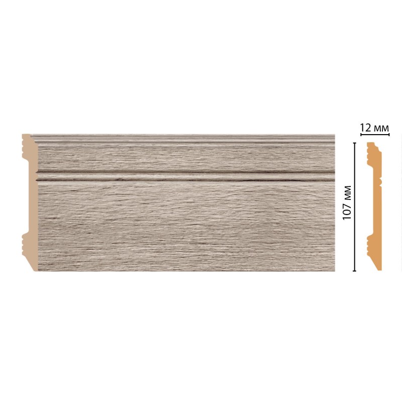 Плинтус напольный D105-77 