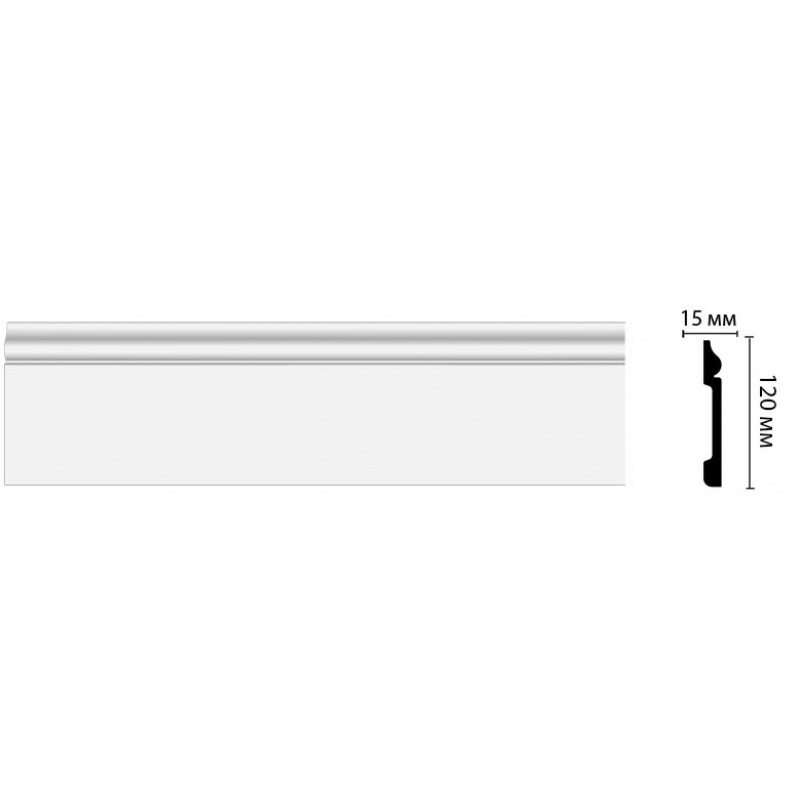 плинтус напольный  дюропрофиль  D004