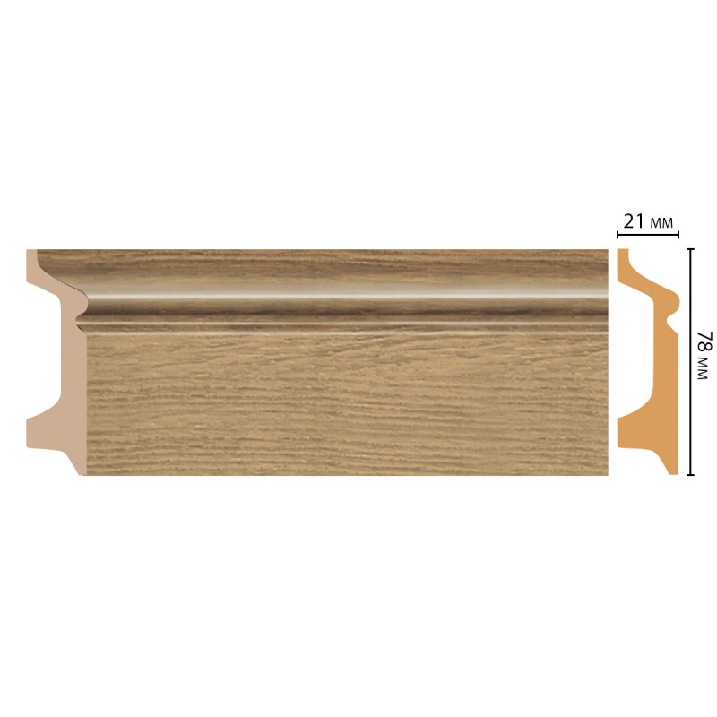 Цветной напольный плинтус D122-83 