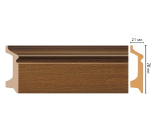 D122-85 ШК/16 Плинтус напольн.DECOMASTER(78*21*2400 мм)