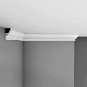 Плинтус потолочный под подсветку Decomaster D501 ДМ (73*40*2000 мм)