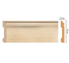 D005-71 ШК/26 Плинтус напольн.DECOMASTER(79*13*2400 мм)