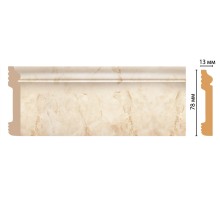 D005-80 ШК/26 Плинтус напольн.DECOMASTER(79*13*2400 мм)