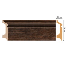 D122-966 ШК/16 Плинтус напольн.DECOMASTER(78*21*2400 мм)