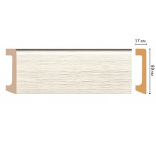 D235-70 ШК/20 Плинтус напольн.DECOMASTER(80*17*2400 мм)