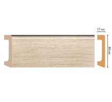D235-72 ШК/20 Плинтус напольн.DECOMASTER(80*17*2400 мм)