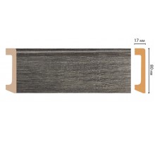 D235-87 ШК/20 Плинтус напольн.DECOMASTER(80*17*2400 мм)